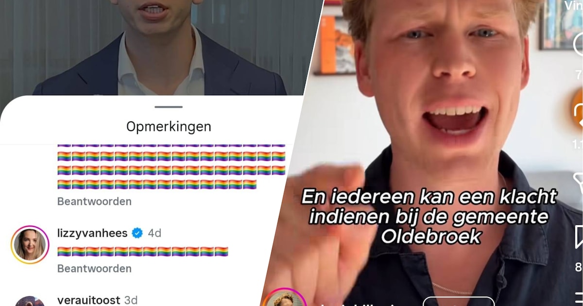 Oldebroek schrapt de regenboogvlag, en krijgt honderden vlaggen, klachten en slechte recensies op Go