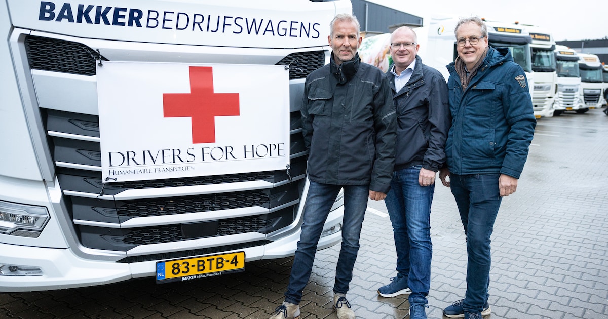 Deze vrienden uit Nieuwleusen rijden met hun vrachtwagen naar Europese ...