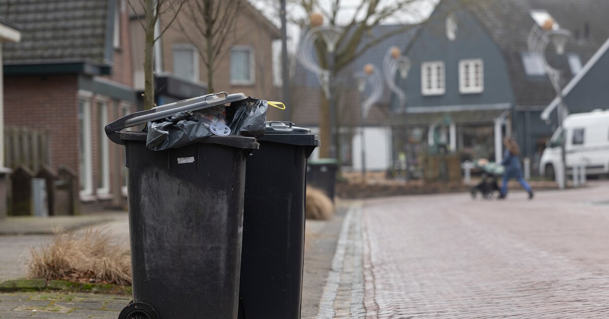 Zeewoldenaren gooien veel minder restafval weg sinds invoering nieuw tarief