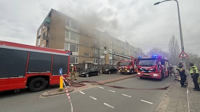 Aantal bewoners nog niet terug naar appartement na brand in Almelo: ‘Blijven gesloten voor renovatie