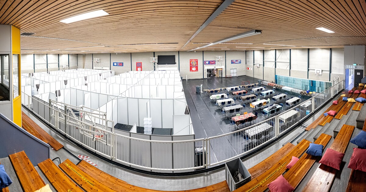 Crisisnoodopvang sporthal Zielhorst afgerond: ‘Dankbaar voor de hartverwarmende inzet’