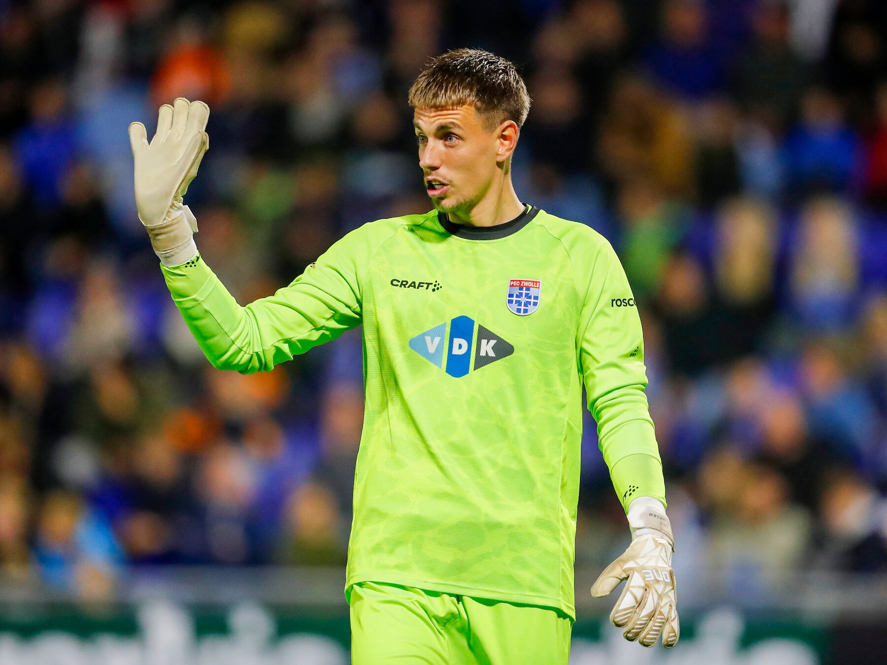 Mike Hauptmeijer maakte voor het eerst in 4,5 jaar tijd weer officiële speelminuten bij PEC Zwolle.