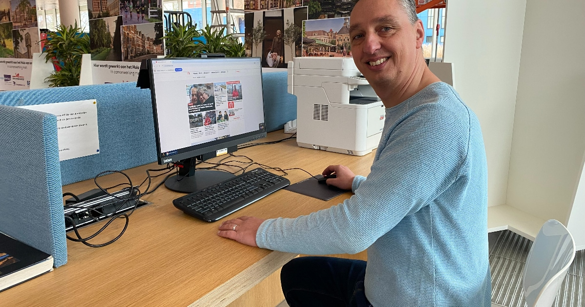 Handig! Hier in Almelo staan computers die je vrij mag gebruiken