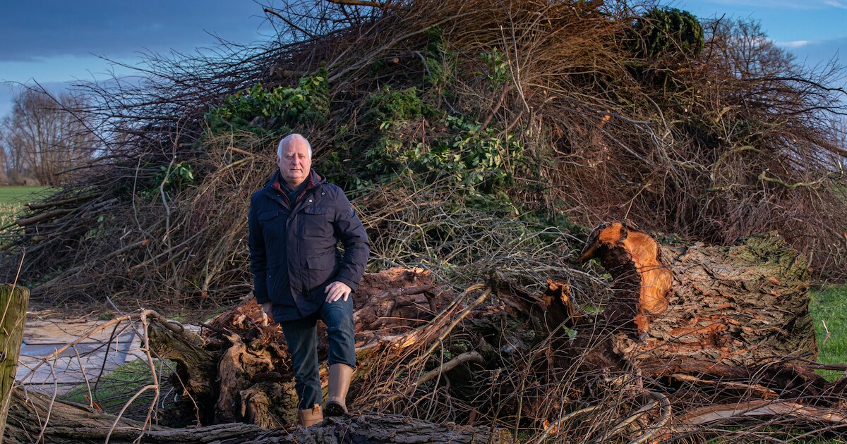 Paasvuur in Wilsum mag niet doorgaan; 150 kuub hout blijft onverbrand over