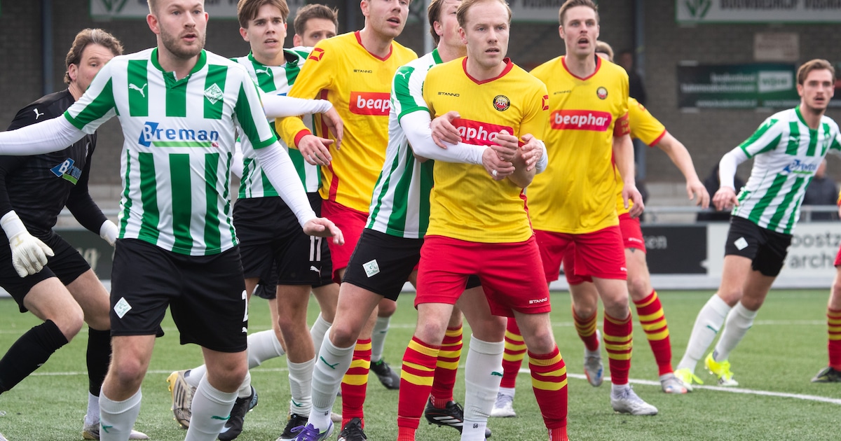 Rohda loopt ondanks remise tegen Genemuiden uit • HHC verliest tegen Hoek • Topteams vierde divisie,