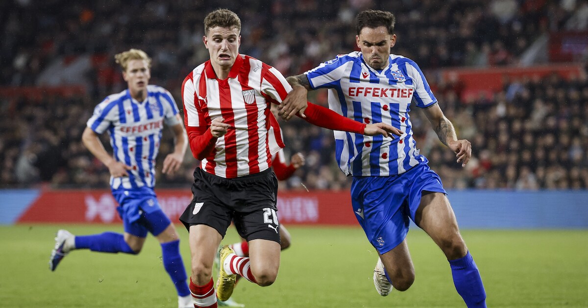 Matig PSV komt goed weg tegen Heerenveen en hervat eredivisie met zege ...