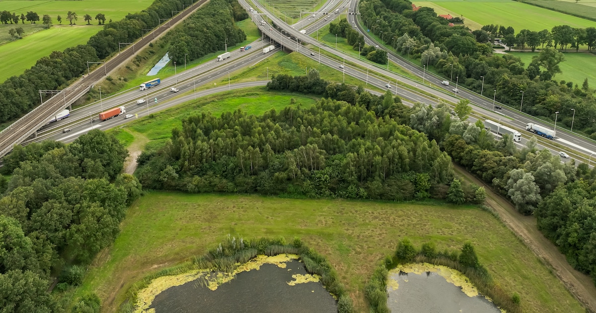 Vanaf dinsdag is de A28 tussen Zwolle en Meppel in de avond en nacht dicht voor reparaties