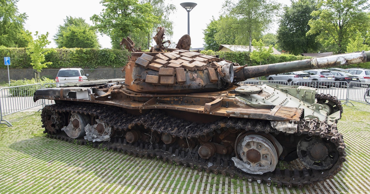 Waarom er straks een kapotgeschoten Russische tank in Apeldoorn staat: ‘Niet bedoeld als spektakel’