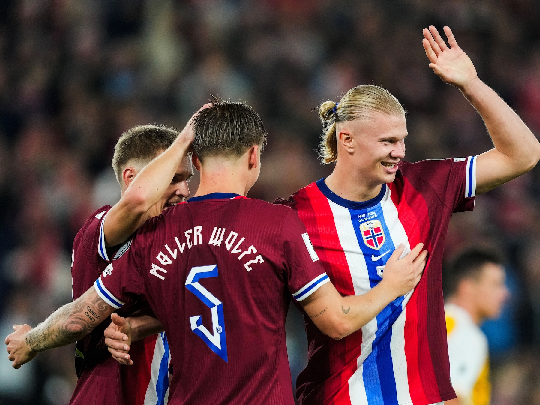 Haaland en Noorwegen vernederen Moldavië met monsterscore