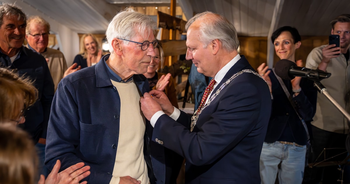 Koninklijke onderscheiding voor de heer Paauw uit Heino