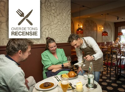 Dit had zomaar een bistro in een smalle zijstraat van Parijs kunnen zijn