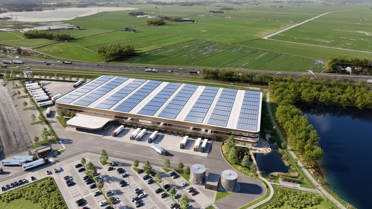 Scania krijgt nieuw groot pand naast A28 in Zwolle, maar de ambities ...