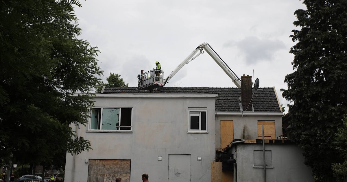 Brand op zolder in centrum van Apeldoorn trekt veel bekijks