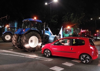 Dit is waarom de politie niet ingreep bij de boerenprotesten in Apeldoorn