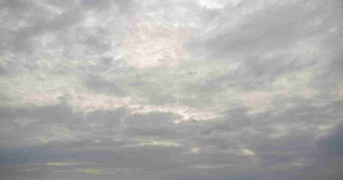 Bewolkt en enige tijd sneeuwval in Lochem in de ochtend