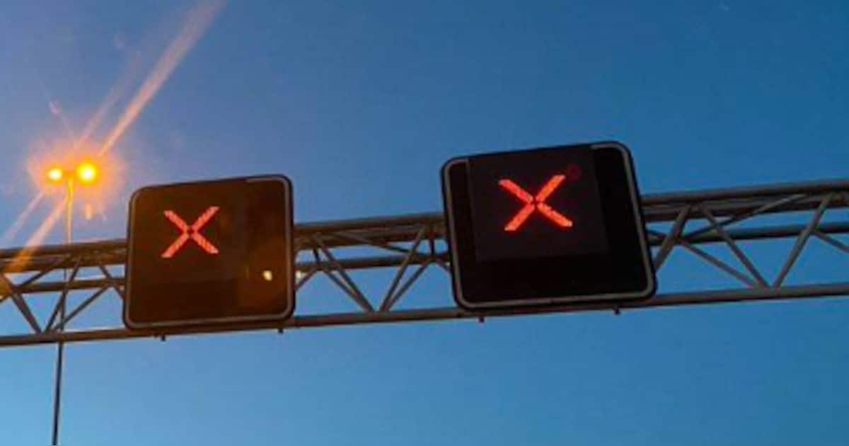 Ongeluk op A6 bij Lelystad: snelweg gedeeltelijk dicht