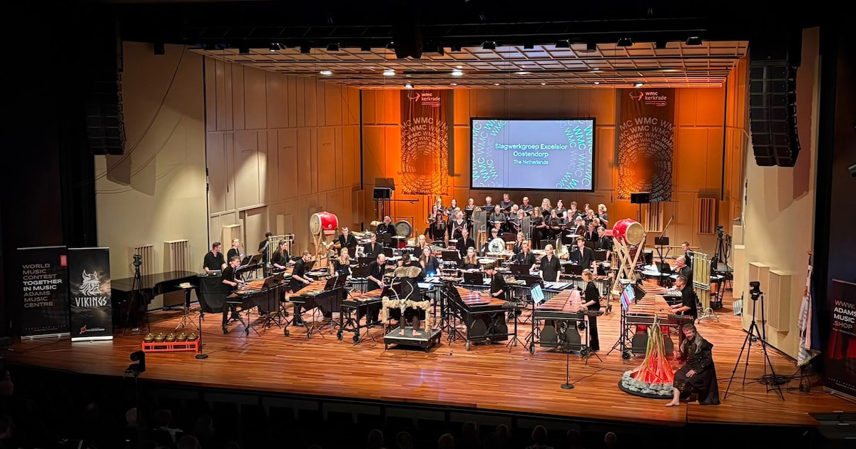Vijfde van de wereld én goud voor muzikanten uit Oostendorp: ‘Hier denk je in het bejaardentehuis no