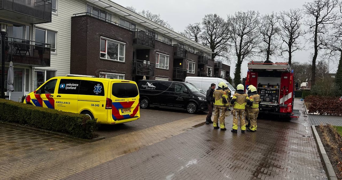 Veel rook in verzorgingstehuis in Heino door pan op het vuur