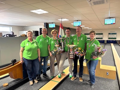 Kegelaars Borculo succesvol op NK en tweemaal goud voor Morgano DVO