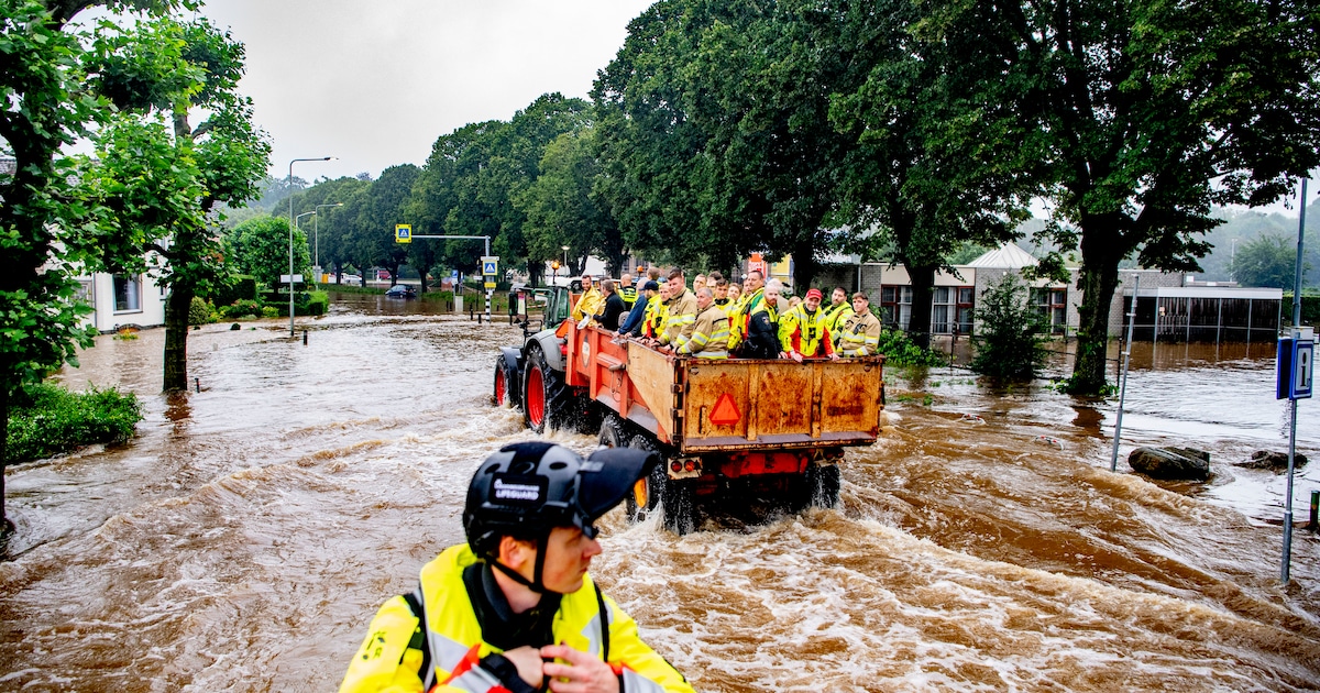 Fors minder schade in Nunspeet door noodweer vorig jaar, schadebedrag door overstromingen naar hoogs
