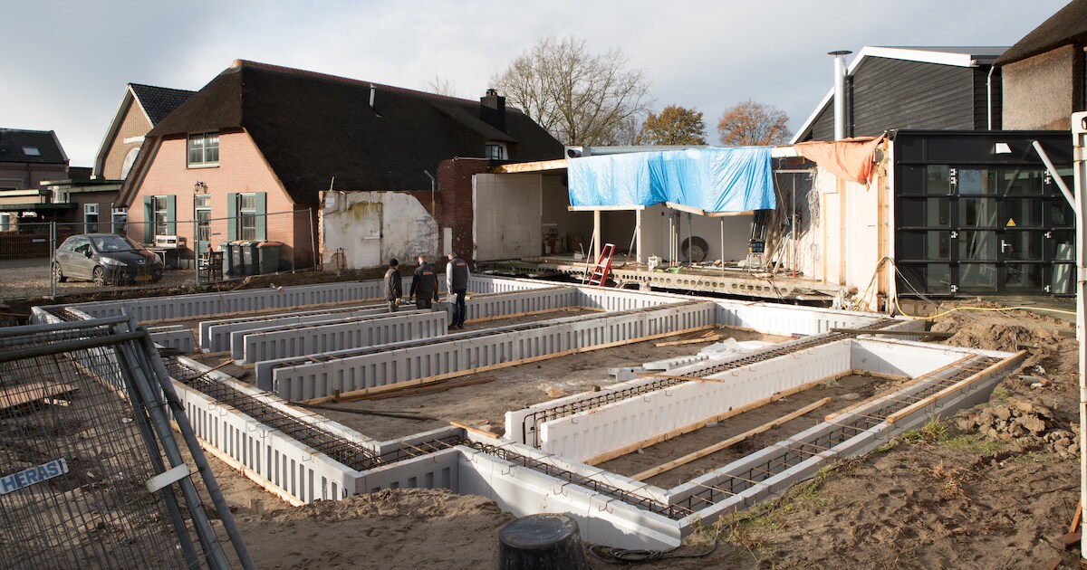 Herbouw dorpshart Lierderholthuis begonnen, gemeente staat garant voor half miljoen euro