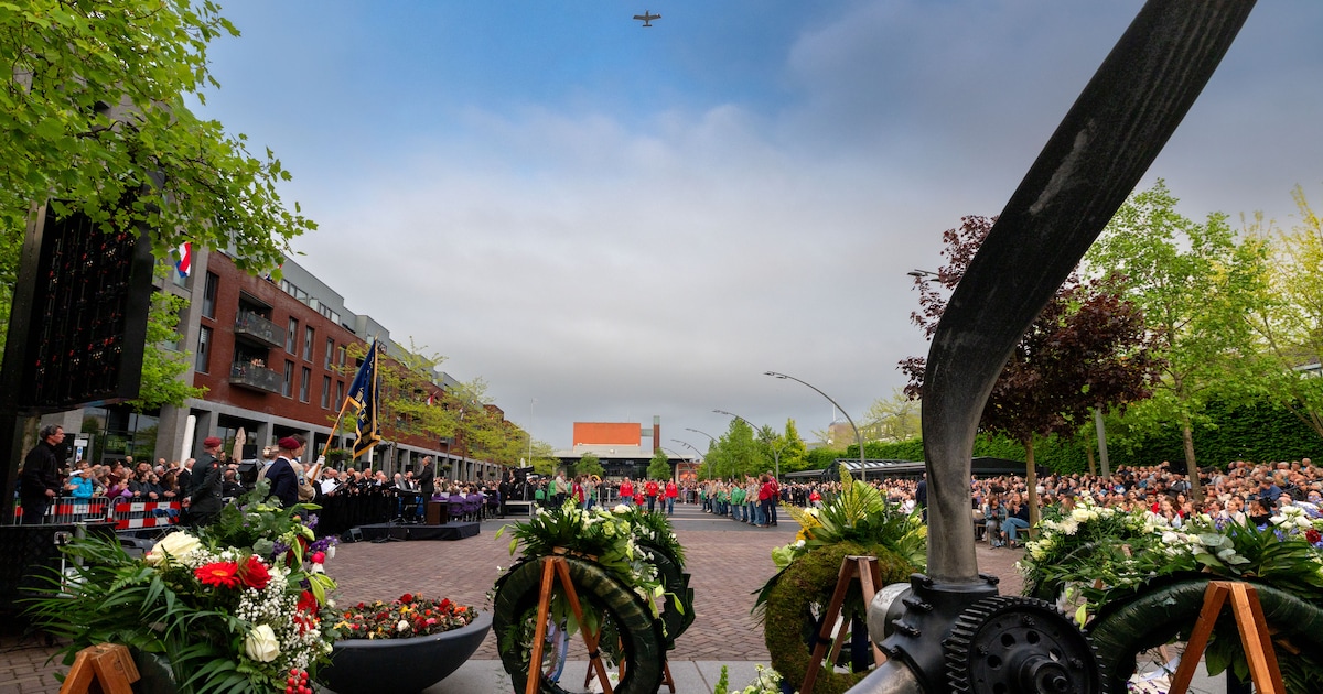 Dodenherdenking leeft in Dronten, ondanks dat de plaats nog niet bestond in oorlogstijd