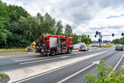 Reanimatie na verkeersruzie Harderwijk: slachtoffer is overleden