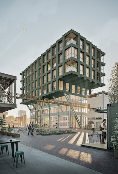 Deze twee grote gebouwen veranderen straks de skyline van Deventer
