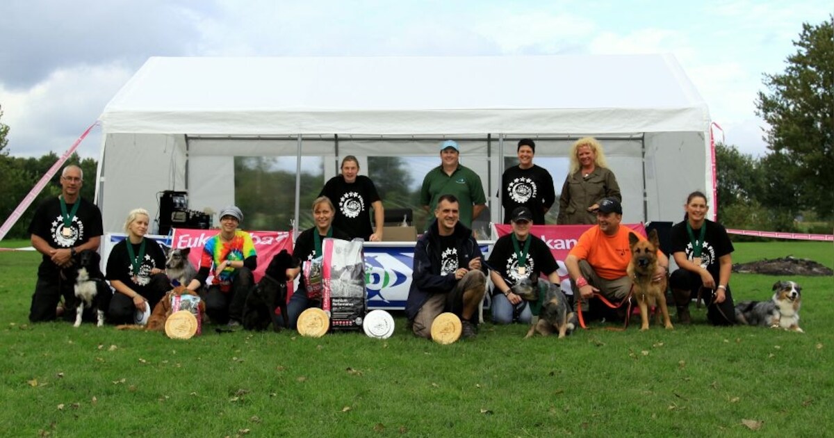 Happy Tails derde op ranglijst dog frisbee