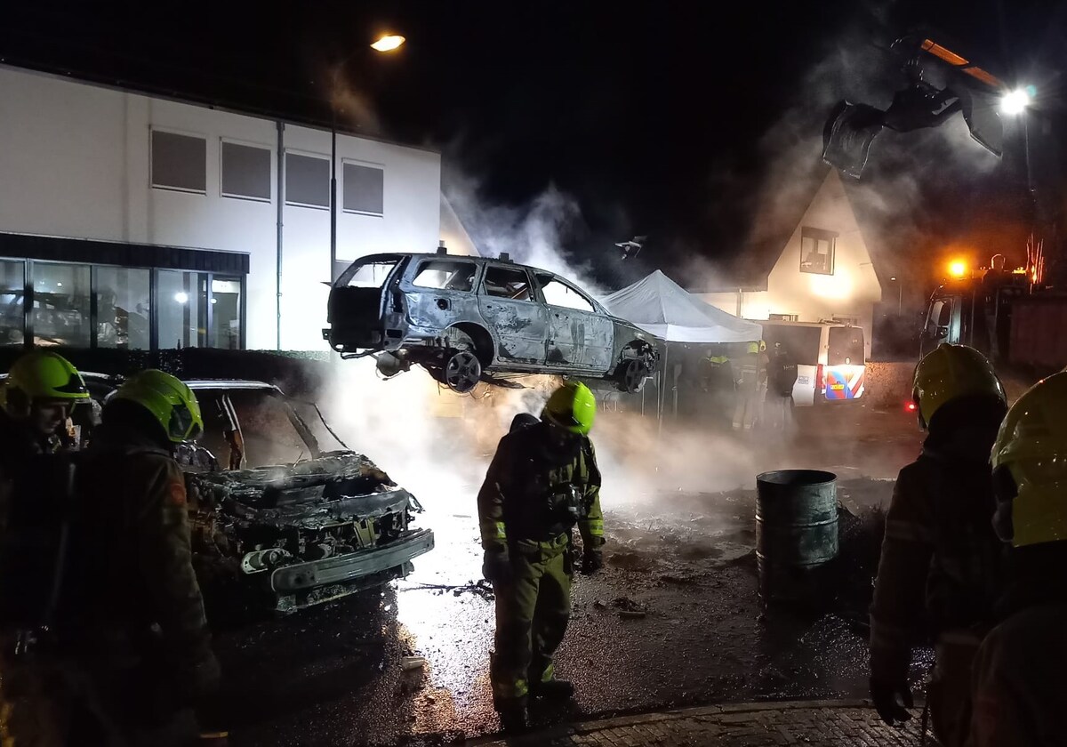 Afgelopen jaarwisseling liep het uit de hand in Uddel.