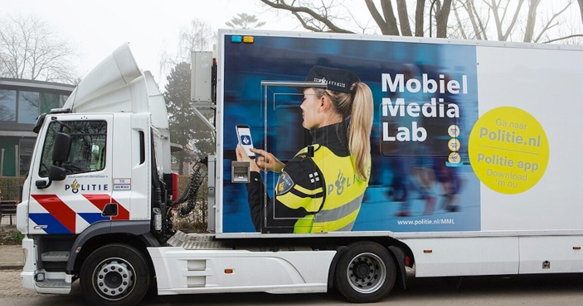 Mobiel Media Lab van de politie komt naar Hattem