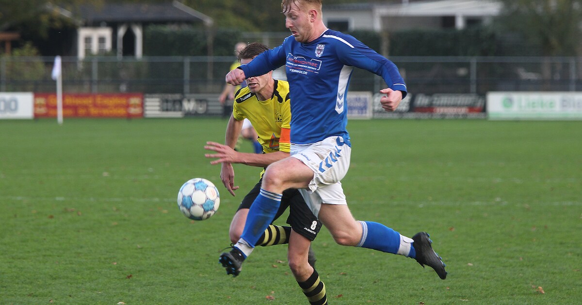 Max van Gerrevink helpt Terwolde met twee goals aan zege op Wissel: ‘Als ik niet nadenk, ben ik op m