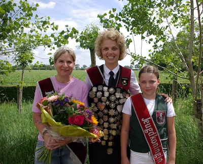 Susan Wieggers schrijft geschiedenis; eerste vrouwelijke schutterskoning