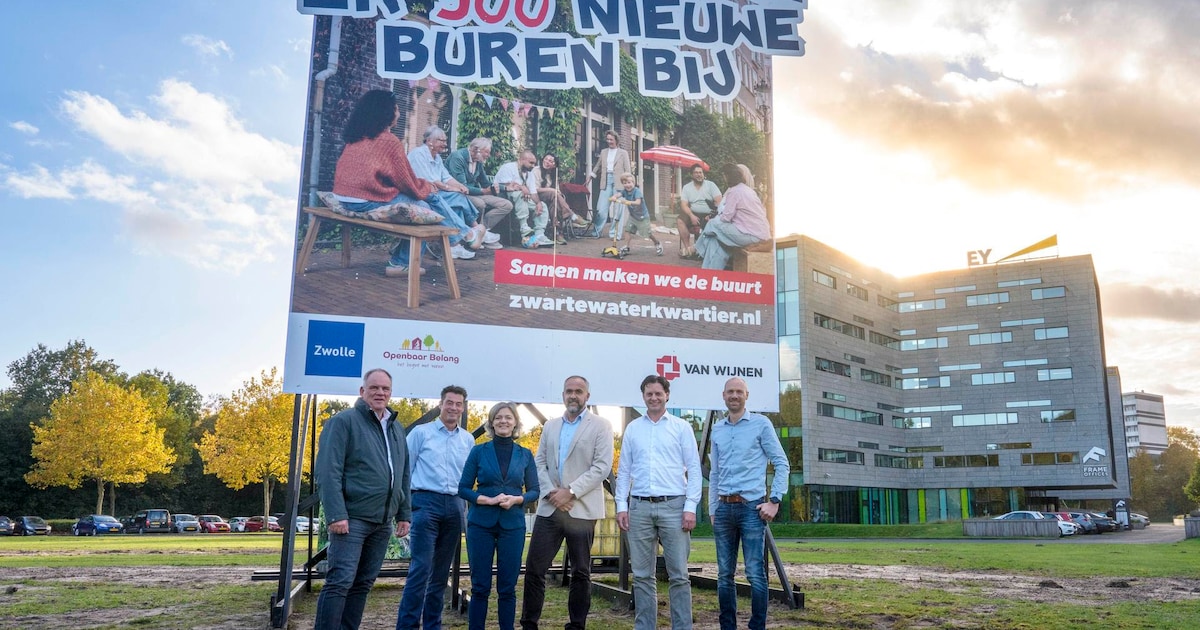Zwolle werkt verder aan de komst van honderden nieuwe woningen in het Zwartewaterkwartier