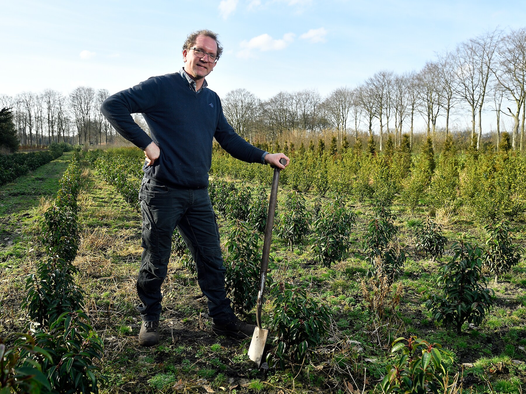 Arnaud van Dijk, eigenaar van Kwekerij Gooi en Eemlust