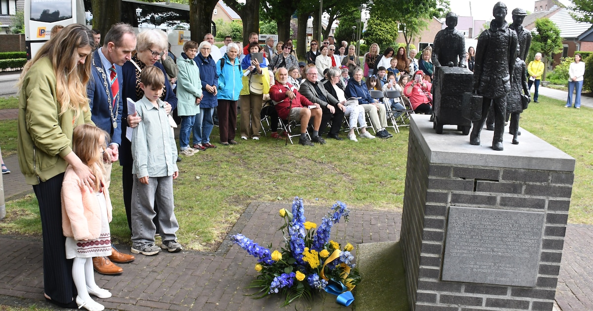 Solidariteit met Oekraïne, in blauw en geel