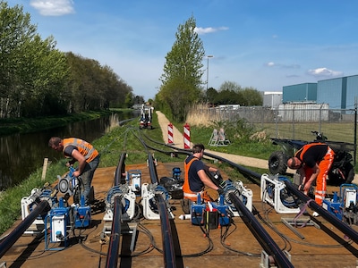 Enorme trossen kabels gespot in Almelo: dit gaat er gebeuren