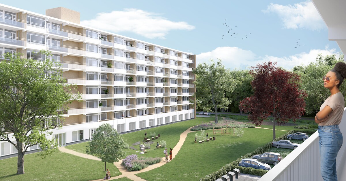 Meerheid bewoners stemt in met grote opknapbeurt Goeman-flats in ...