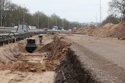 Publiek mag kijkje nemen bij groot onderhoud aan A30 tussen Lunteren en Barneveld