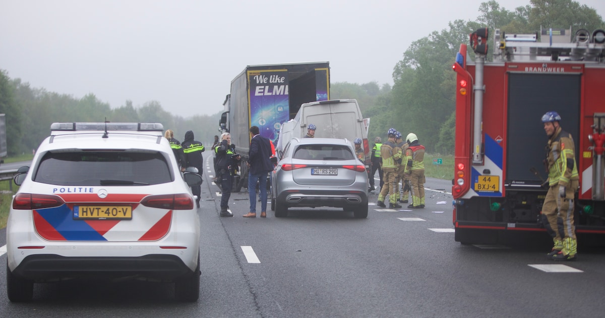 Tragedie op A1 bij De Lutte: opnieuw dode door ongeluk in grenscontrolefile