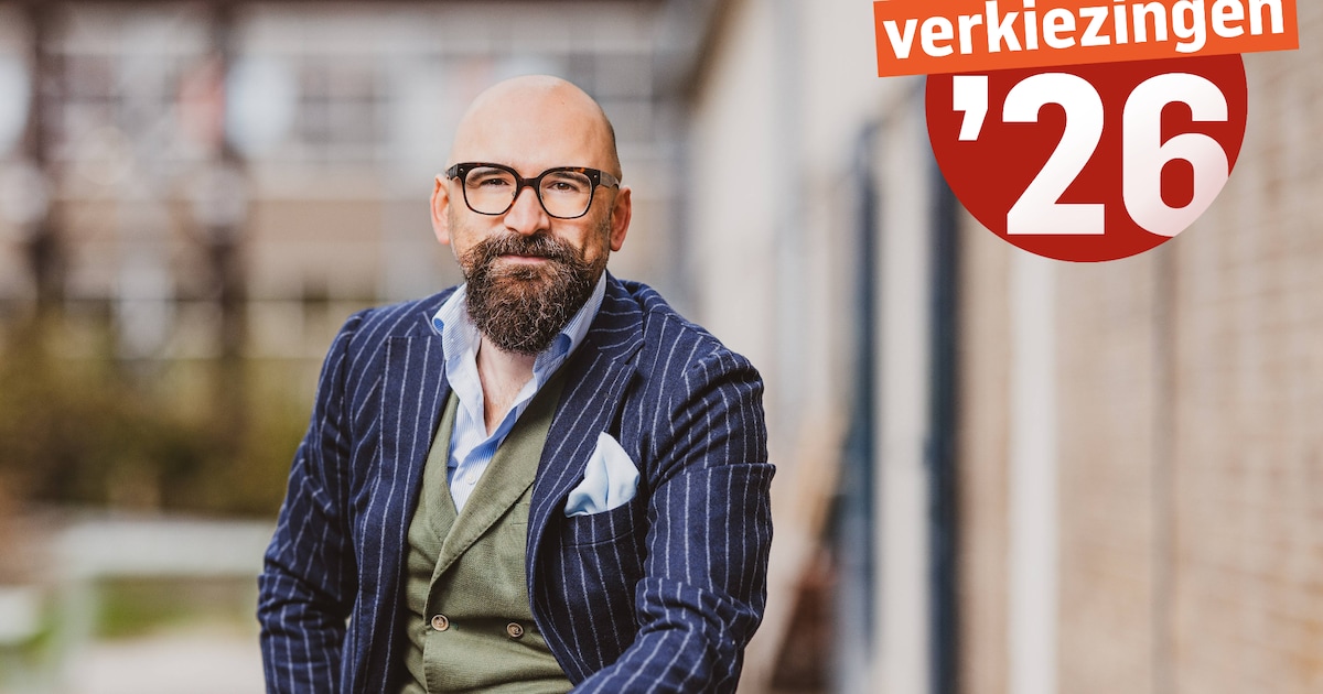 Cankut Ercan is lijsttrekker van Volt in Zwolle: ‘We willen een wijk op water’