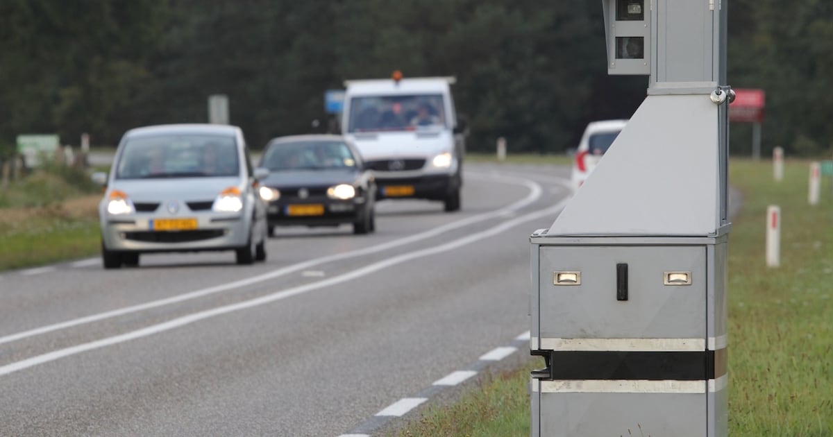 Proef met mobiele flitspaal in Den Nul