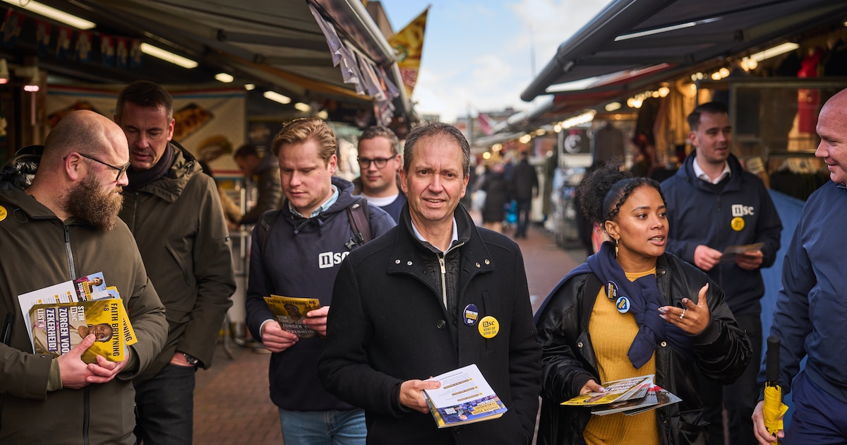 NSC gelooft heilig in die ene zetel: ‘Ik loop hier ook voor mijn eigen bestaanszekerheid’