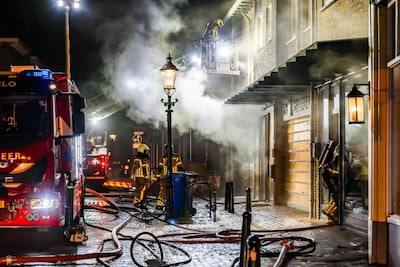 Brand pizzeria Delden aangestoken: politie doorzoekt camerabeelden