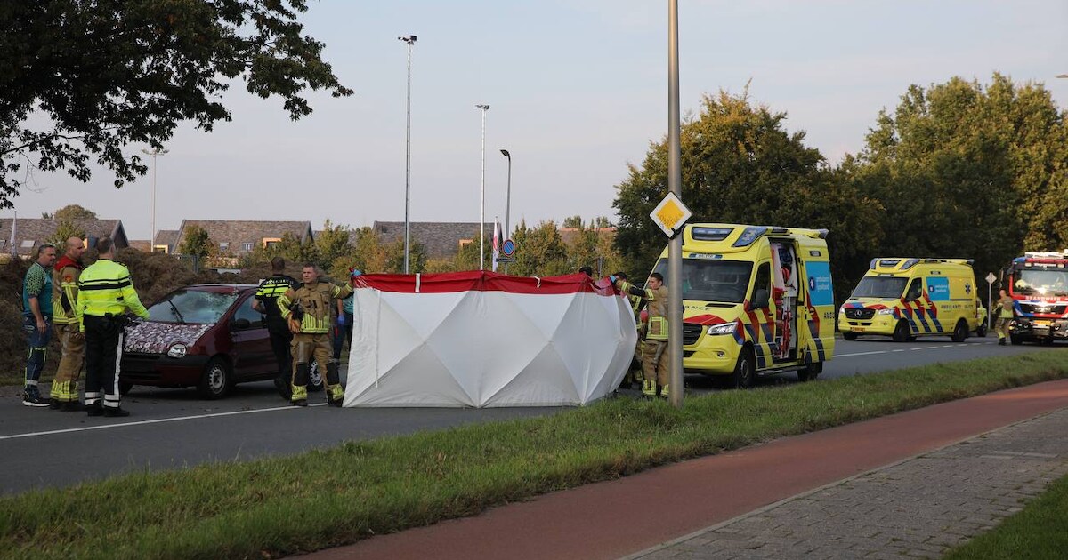 Voetganger overleden na aanrijding in Deventer, man uit Zutphen aangehouden.