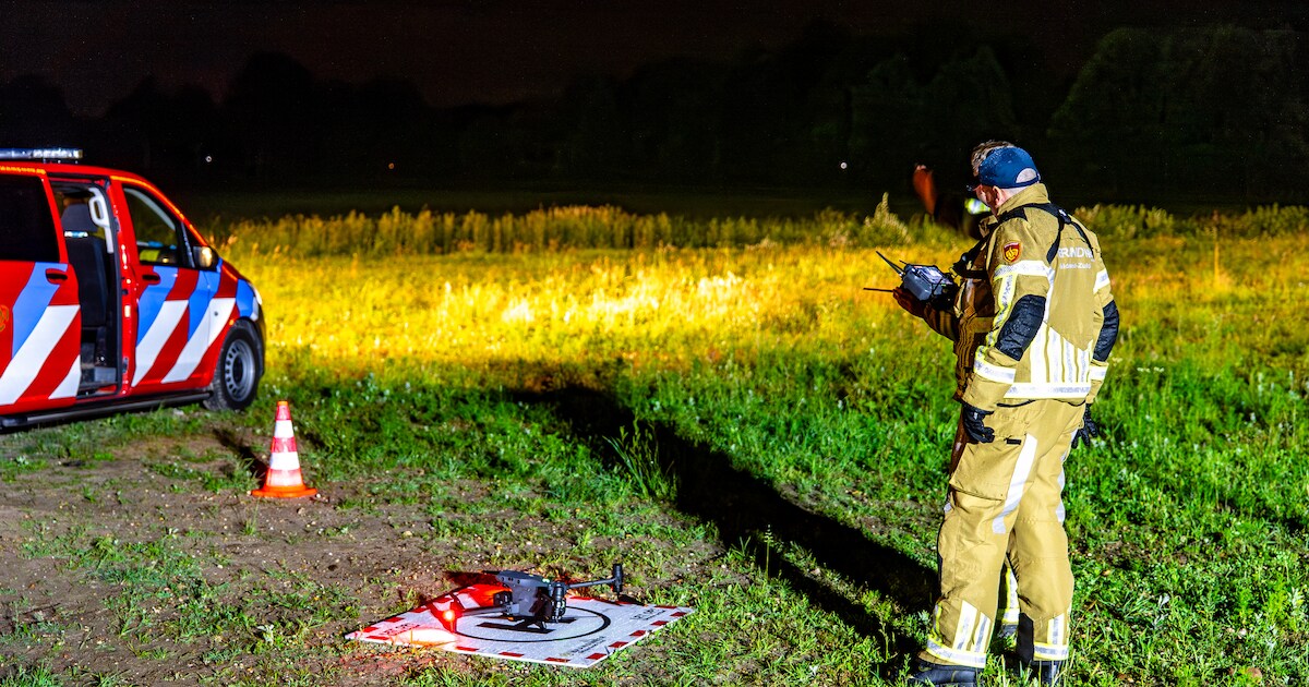Melders zien paraglider mogelijk crashen in Groesbeek, brandweer vindt niets