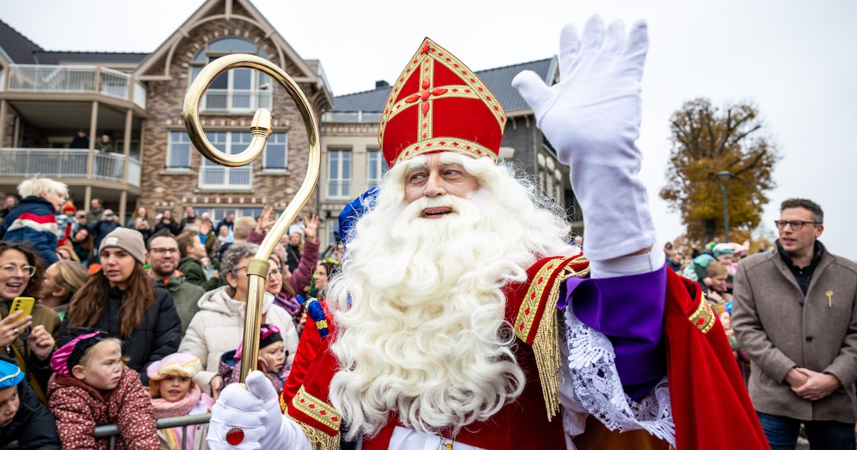 Sint komt tòch met de boot aan in Dalfsen: Vechtzomp redt de intocht