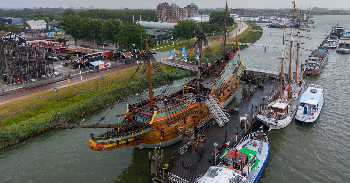 Alleen vandaag nog kan je aan boord van deze bijzondere boot, daarna is zijn laatste reis