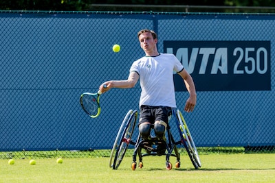 Nieuw hoogtepunt in carrière Goorse rolstoeltennisser: Maarten ter Hofte doet mee aan Wimbledon
