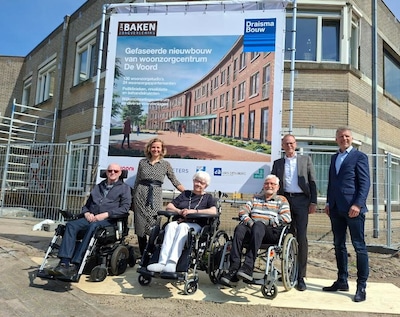Bouw nieuw woonzorgcentrum De Voord in Elburg officieel begonnen